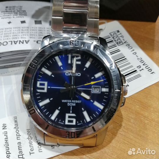 Часы наручные Casio MTP-VD01D-2B