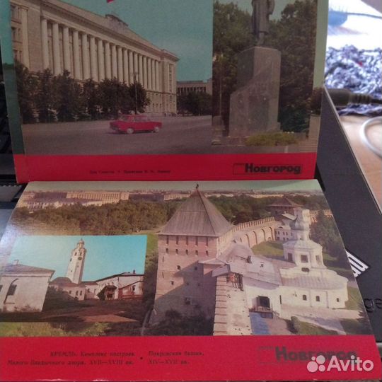 Набор открыток СССР Великий Новгород