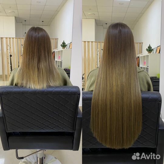 Капсульное наращивание волос