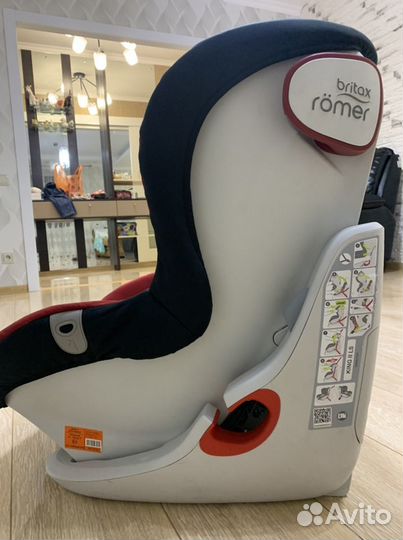 Автокресло britax romer king 2 ls