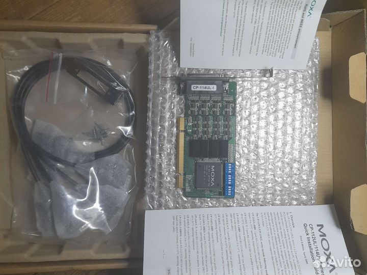 Интерфейсная плата rs232/485/422 moxa