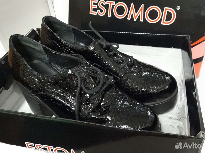 Туфли женские 38 размер, фирменные свиная кожа