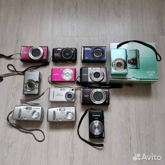 Цифровой фотоаппарат Canon Ixus, PowerShot Camedia