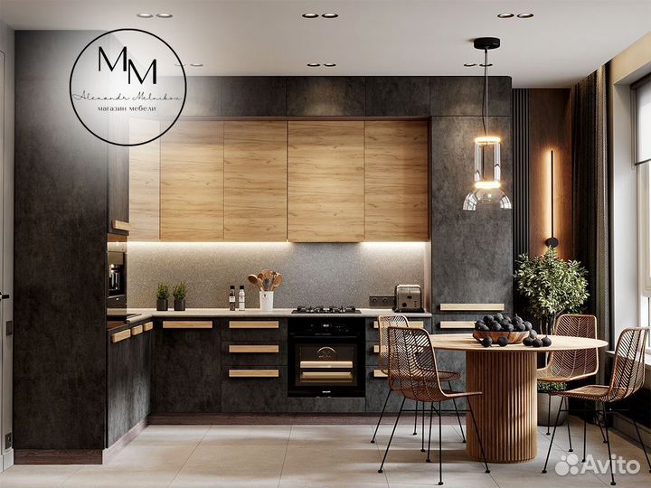 Кухня прямая любого размера