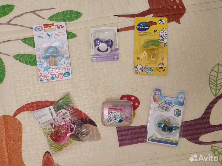 Новые соски пустышки 0+