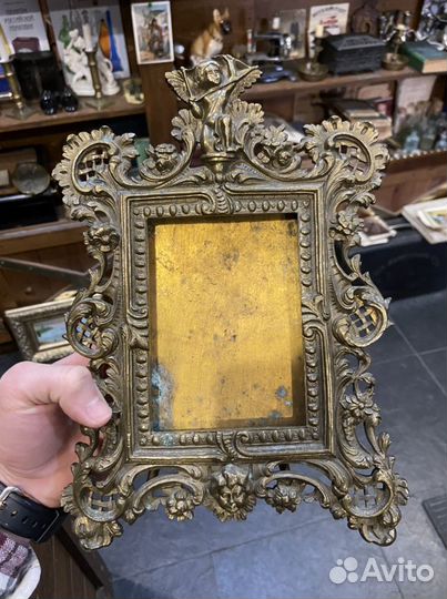 Антикварная Рамка для фотографии, царская Россия