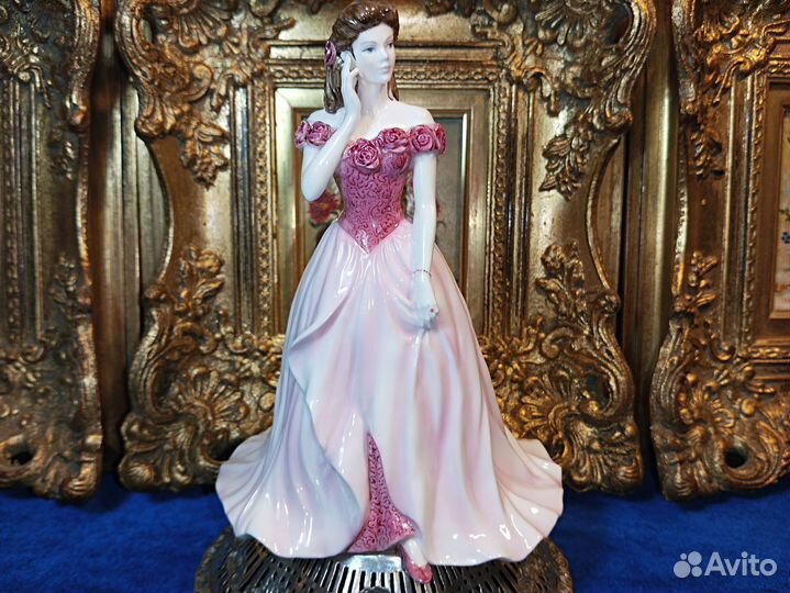 Coalport.Сара.Статуэтка.Англия.Фарфор
