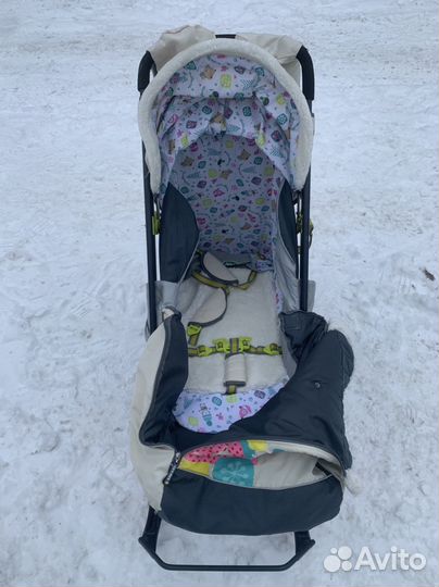 Коляска санки