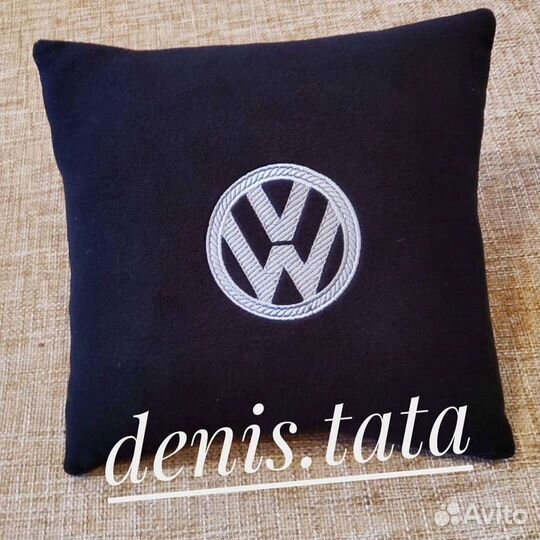 Подушка с логотипом / Автоподушка
