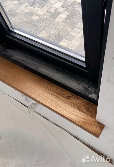 Подоконники из массива дерева