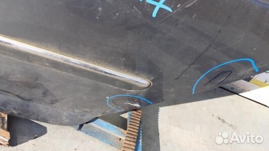 Дверь задняя левая peugeot 407 (DBE17FG01)