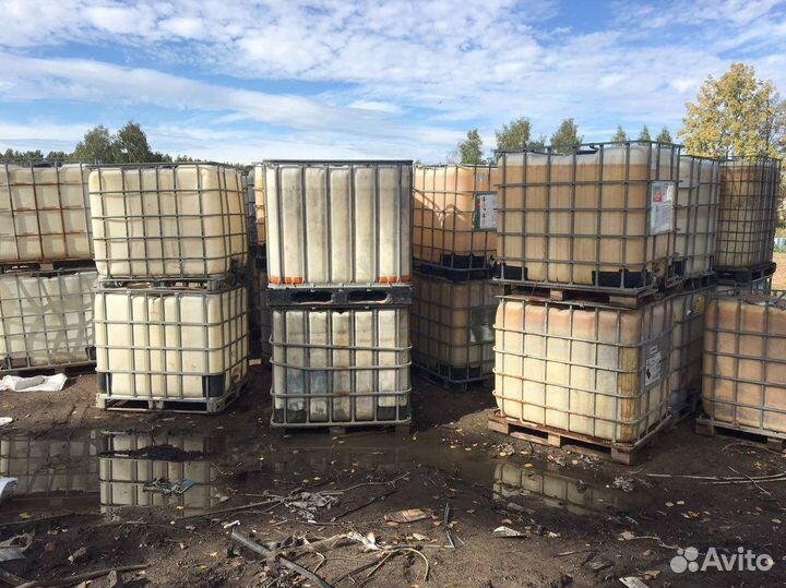 Еврокубы кубовые бочки 1000л
