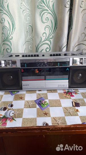 Двухкассетная магнитола