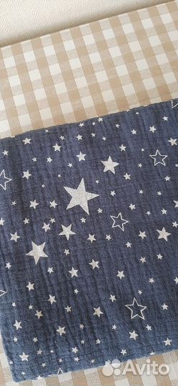 Муслиновая накидка милк-снуд для кормления грудью