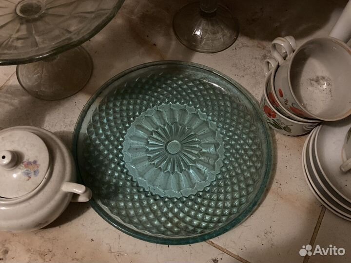 Ваза для фруктов СССР