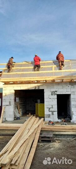 Крыши срубы