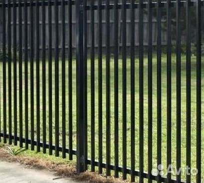 Забор металлический из секции