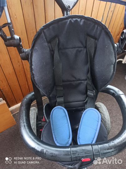 Трёхколёсный велосипед складной QPlay + самокат