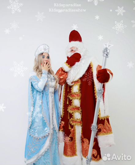 Дед мороз и Снегурочка на Новый год/ Аниматоры