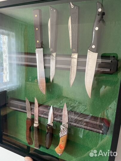 Витрина, рамка, бокс для ножей