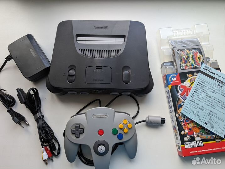 Приставка nintendo 64