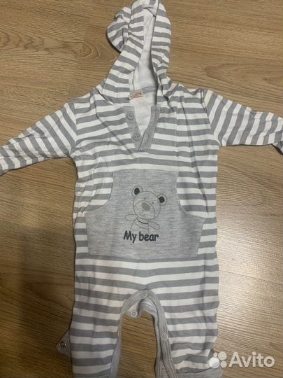 Пакет вещей от 0 до 6 месяцев