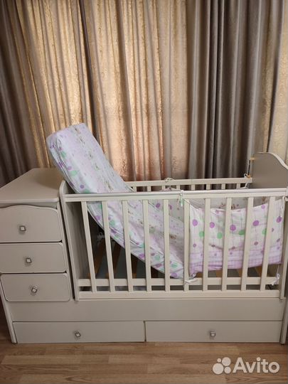 Детская кроватка трансформер бу