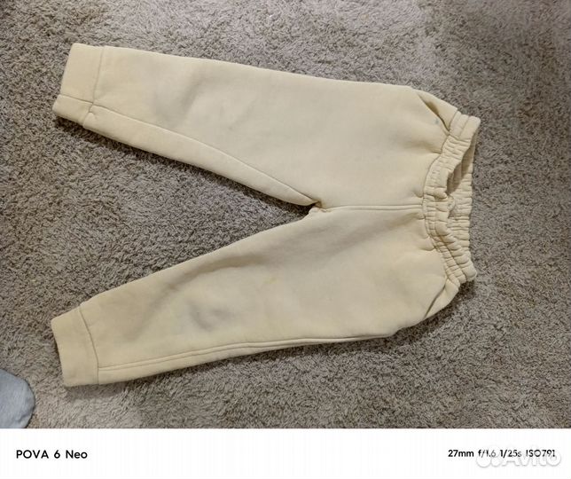 Спортивный костюм для девочки 116 теплый