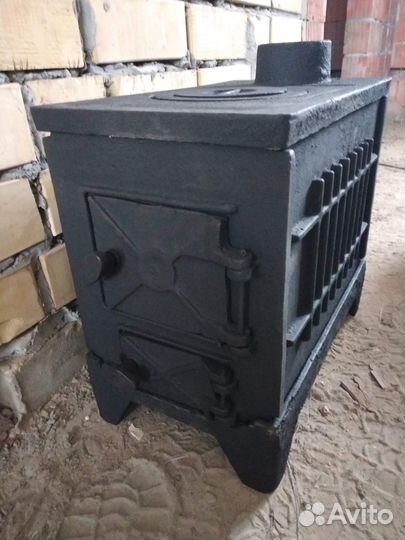 Чугунная печь разборная
