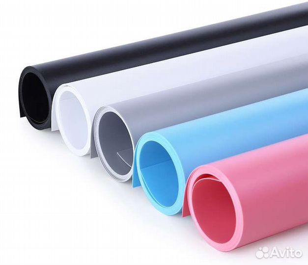 Фотофоны 100x200см и зажимы для фотосъёмки