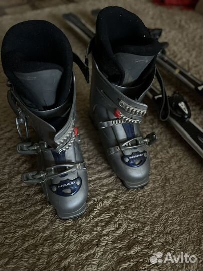Горные лыжи head carve 10 с ботинками