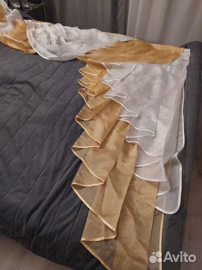 Штора ламбрекен тюль