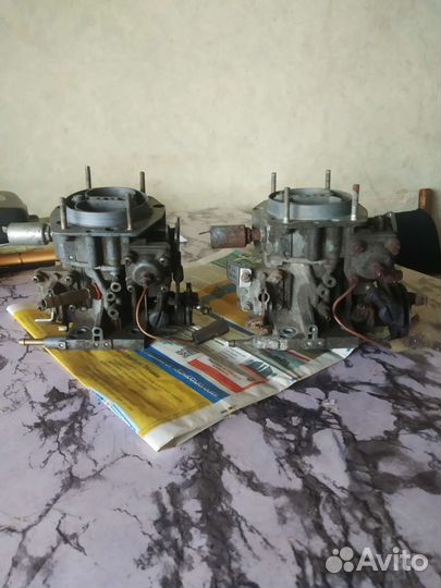 Карбюратор солекс 21083 2шт. Левый 3т Правый 2т