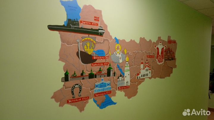 Роспись стен