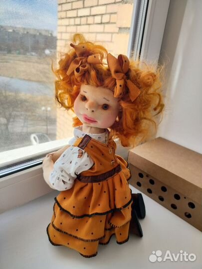 Кукла текстильная