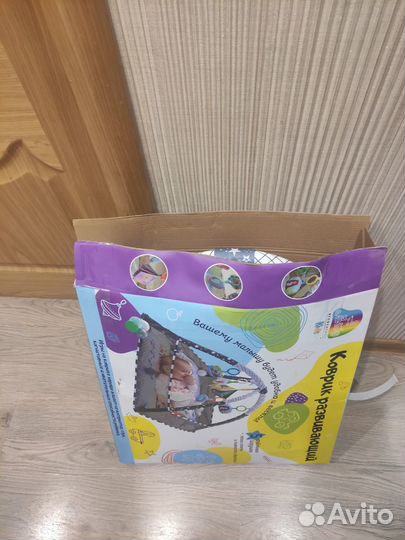 Развивающий коврик для новорожденных