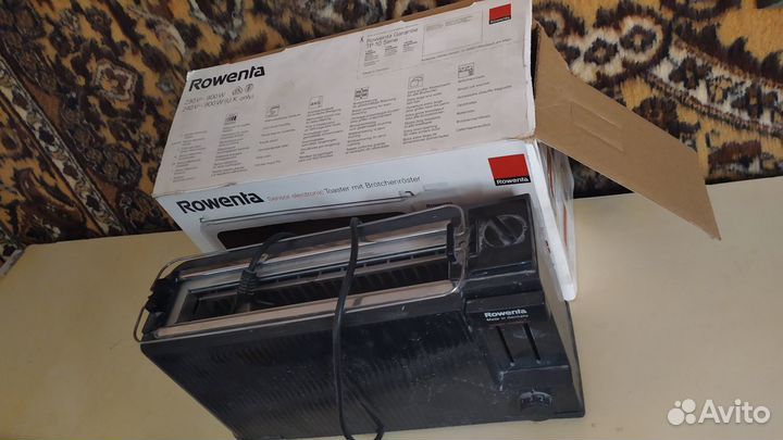 Тостер Rowenta garantie TP-10 sene