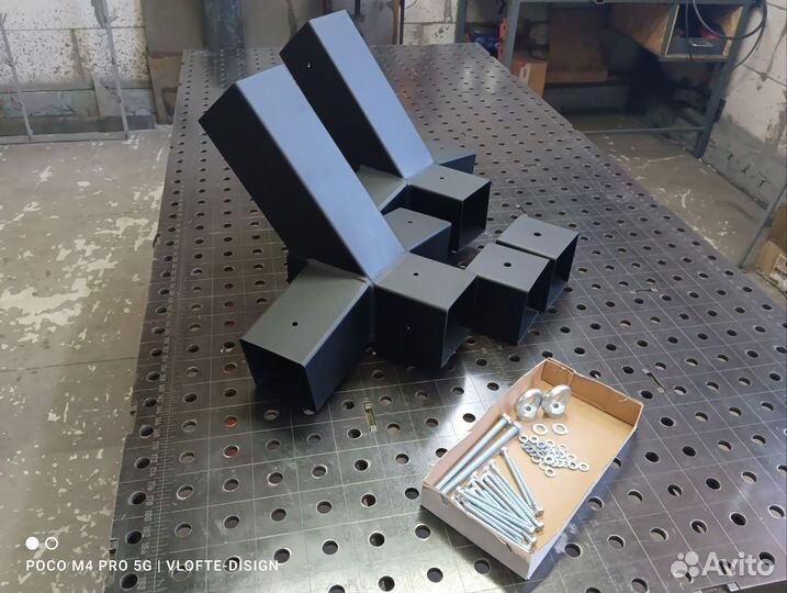 Коннекторы для гамака из бруса 100*100