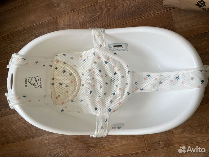 Ванночка для купания с термометром