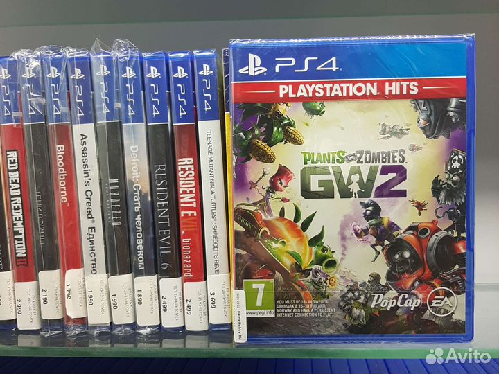 Plants vs zombies garden warfare 2(PS4 новый англ)