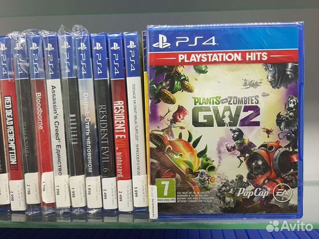 Plants vs zombies garden warfare 2(PS4 новый англ)