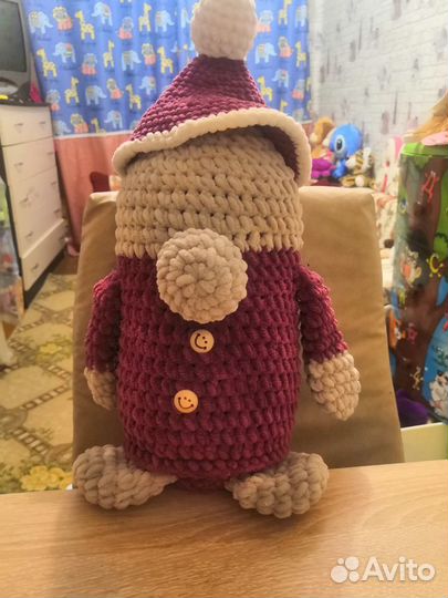 Вязаные игрушки ручной работы