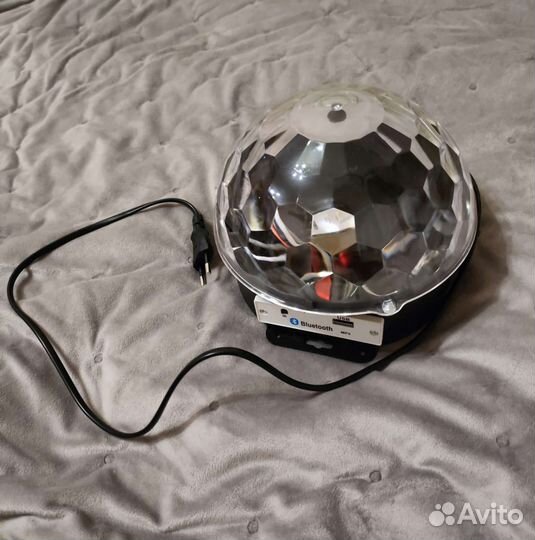 Диско-шар со светомузыкой