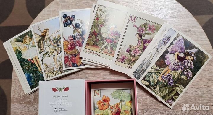 Набор открыток Мэри Баркер Mary Barker 100 шт. Феи