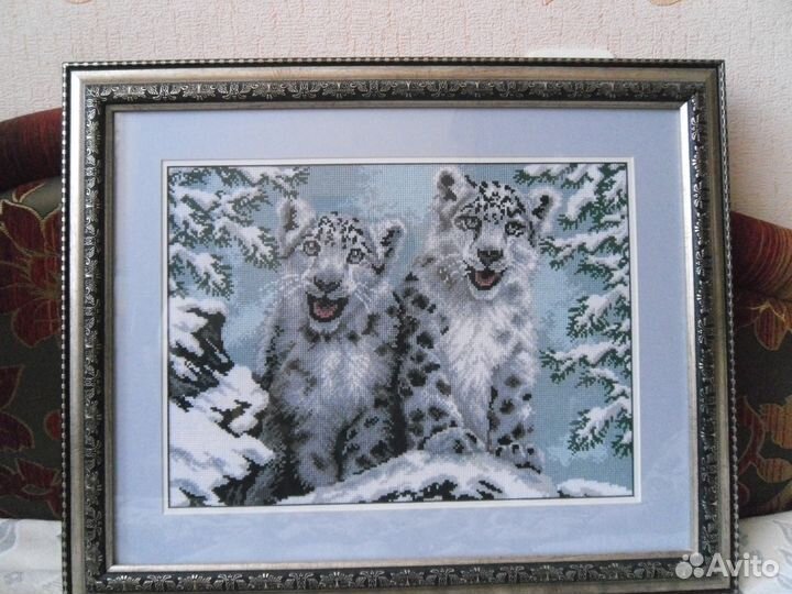 Картина вышитая крестиком