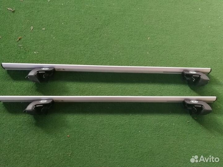 Рейленги на крышу в штатное место кия спортейдж