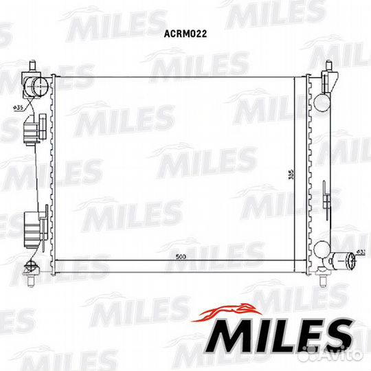 Радиатор hyundai solaris / KIA RIO 1.4/1.6 10