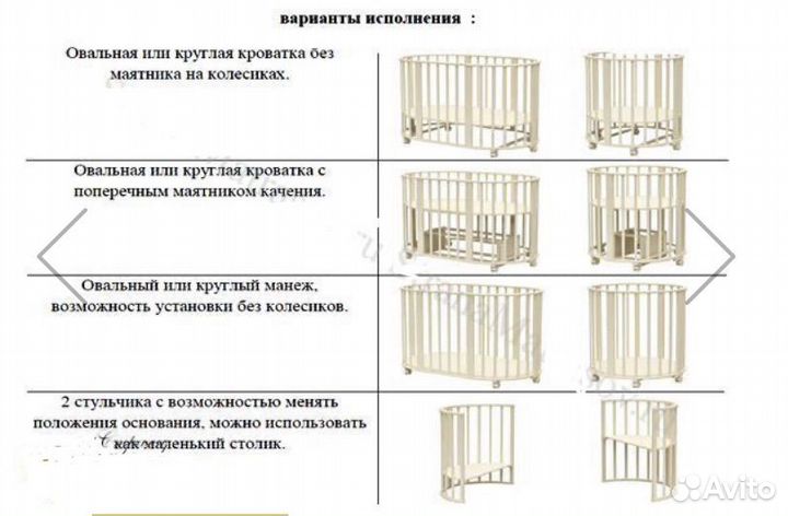 Детская кровать трансформер