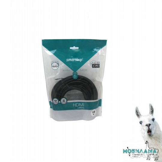Кабель hdmi Smartbuy: 10 метров, 2 фильтра