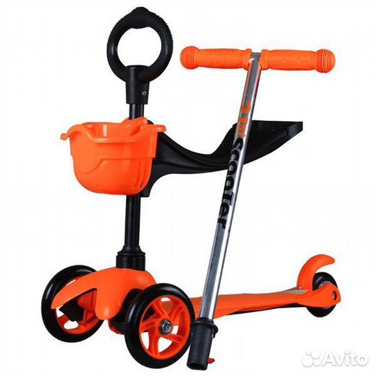 Самокат беговел 2 в 1